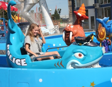 Atrakce zábavního parku Merlin´s Kinderwelt  - Flume boat