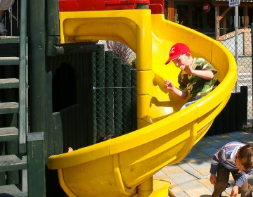 Atrakce zábavního parku Merlin´s Kinderwelt  - Skluzavky