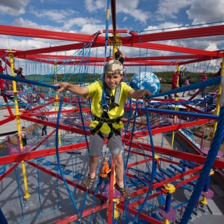 Atrakce zábavního parku Merlin´s Kinderwelt  - SkyTrail & SkyTykes