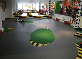 Atrakce zábavního parku Merlin´s Kinderwelt  - Autíčka na dálkové ovládání