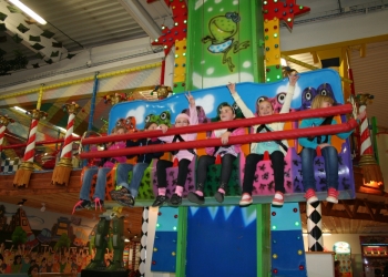 Atrakce zábavního parku Merlin´s Kinderwelt  - Jumping frog