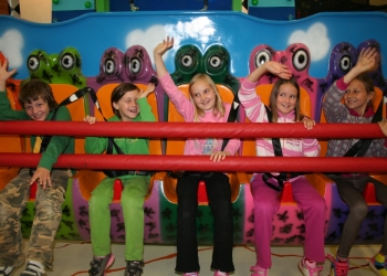 Atrakce zábavního parku Merlin´s Kinderwelt  - Jumping frog