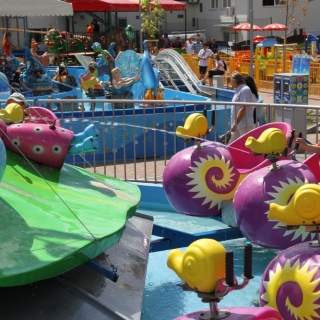 Atrakce zábavního parku Merlin´s Kinderwelt  - Snail attack