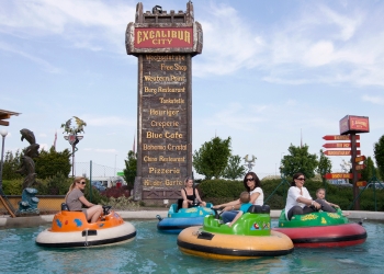 Atrakce zábavního parku Merlin´s Kinderwelt  - Bumper Boat