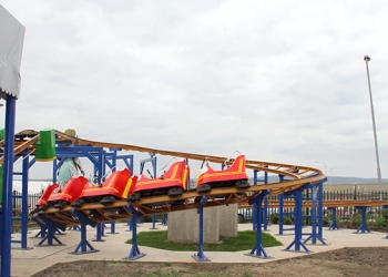 Atrakce zábavního parku Merlin´s Kinderwelt  - Horská dráha