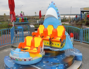 Atrakce zábavního parku Merlin´s Kinderwelt  - Bitevní loď