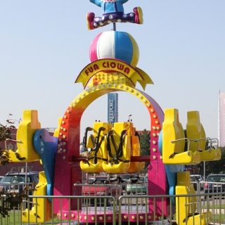 Atrakce zábavního parku Merlin´s Kinderwelt  - Točící klaun