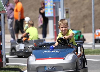 Atrakce zábavního parku Merlin´s Kinderwelt  - Dětská autoškola
